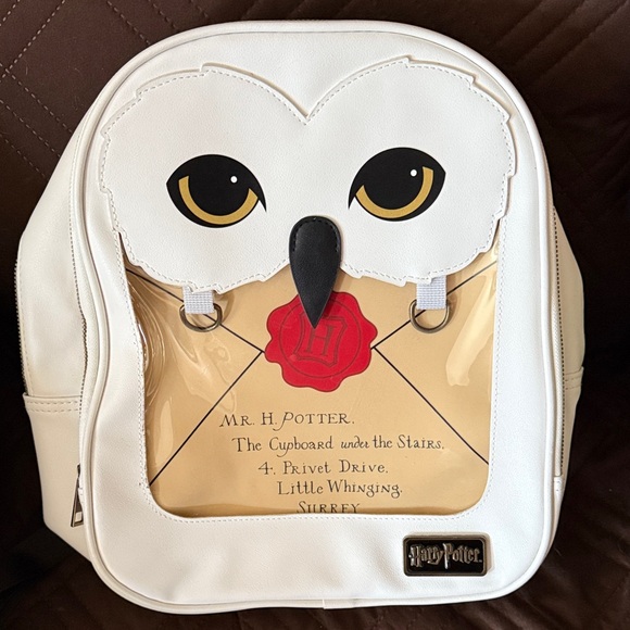 Harry Potter White Backpack - Picture 1 of 5